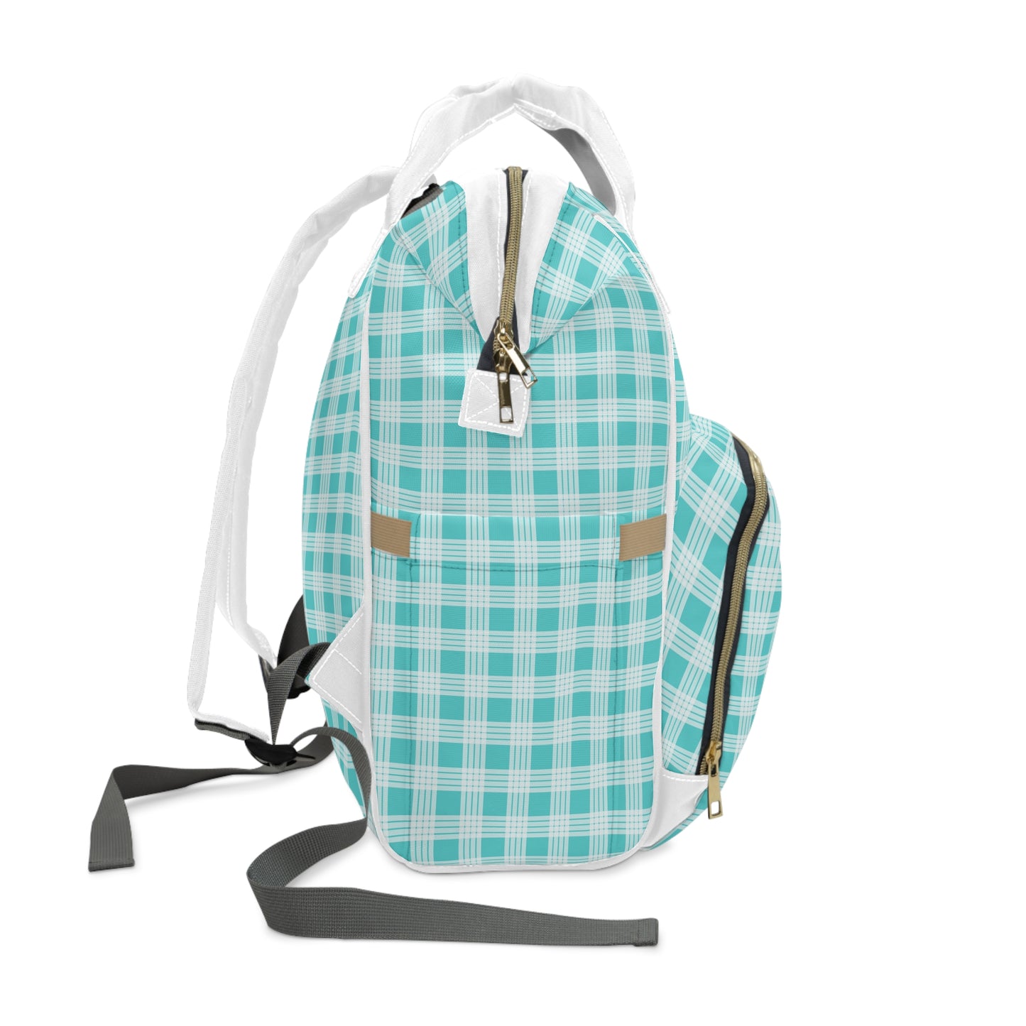 Multifunctional Backpack- Teal Palaka