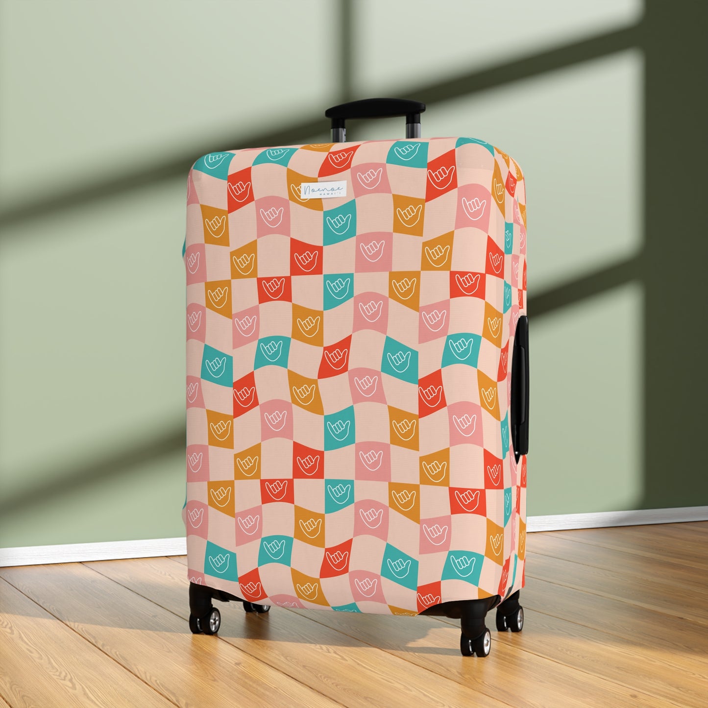 Luggage Cover- Checkered Shakas