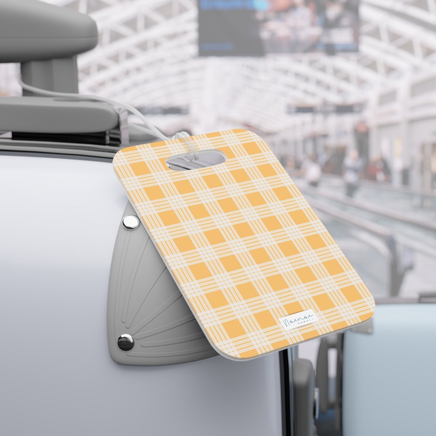 Luggage Tag- Yellow Palaka
