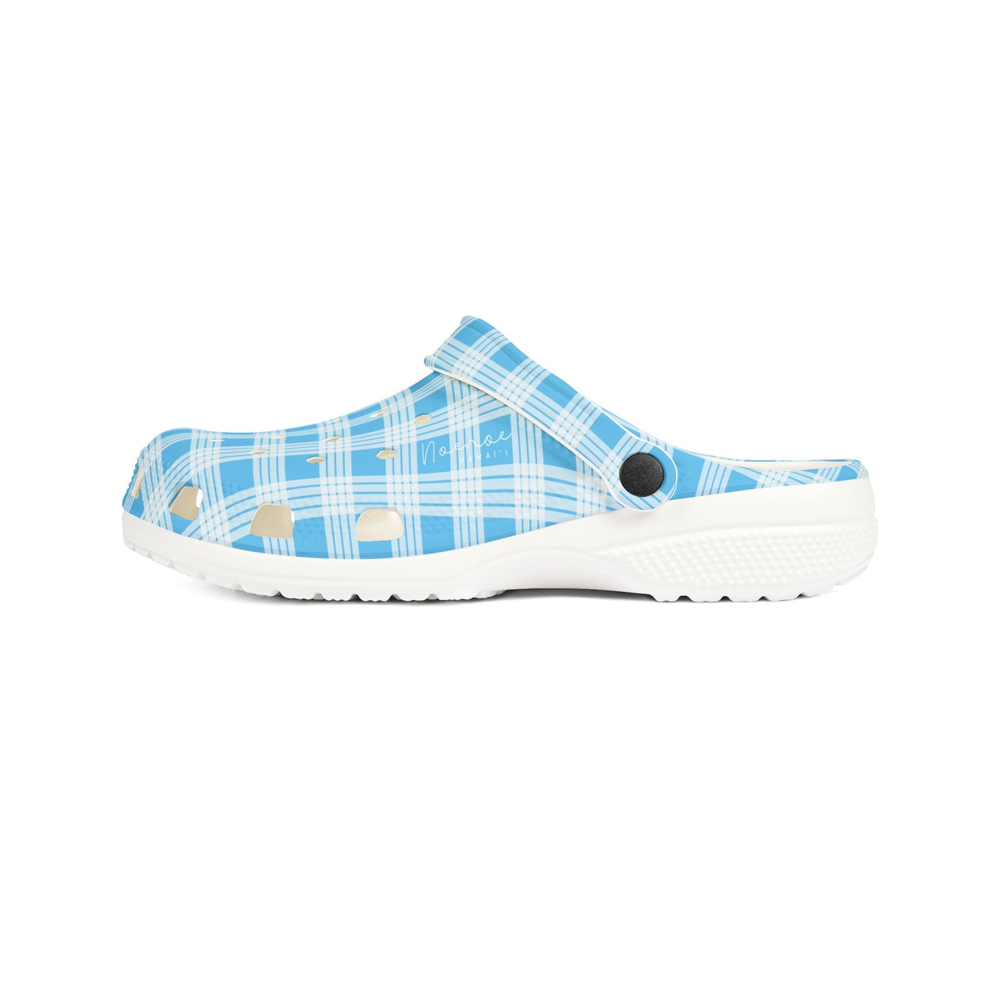 Clog Shoes- Blue Palaka