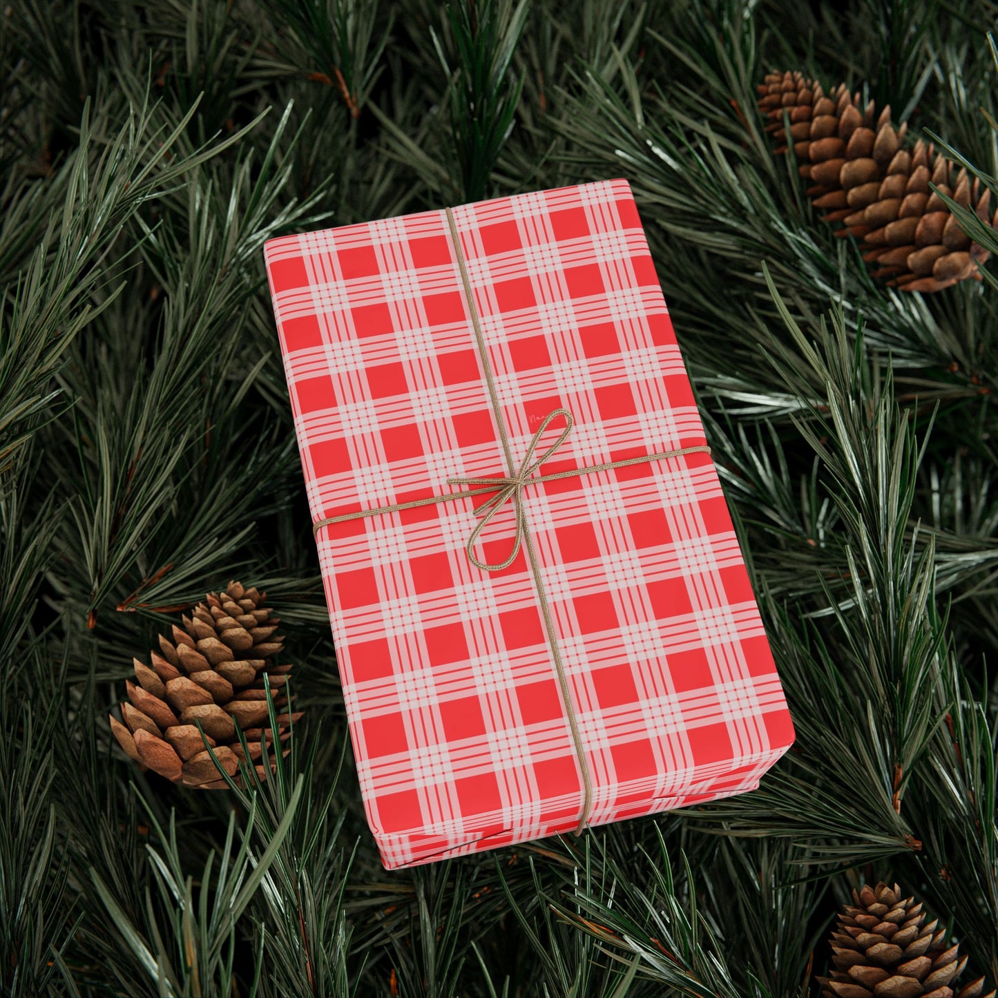Wrapping Paper- Palaka- Red