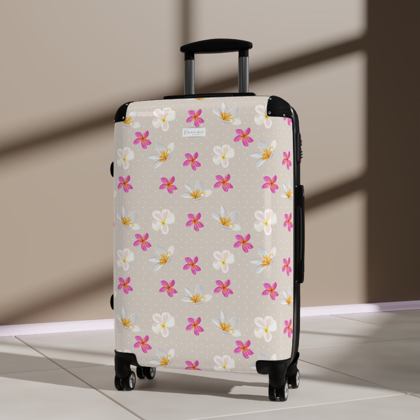 Suitcase Luggage- Plumeria