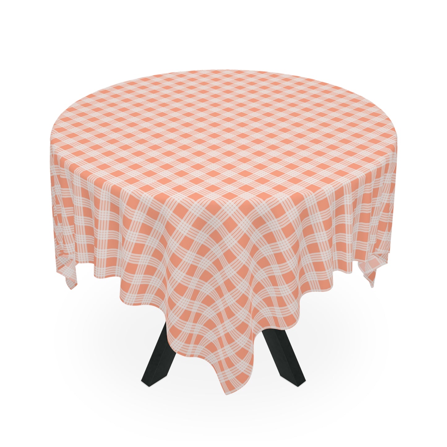 Square Tablecloth- Orange Palaka