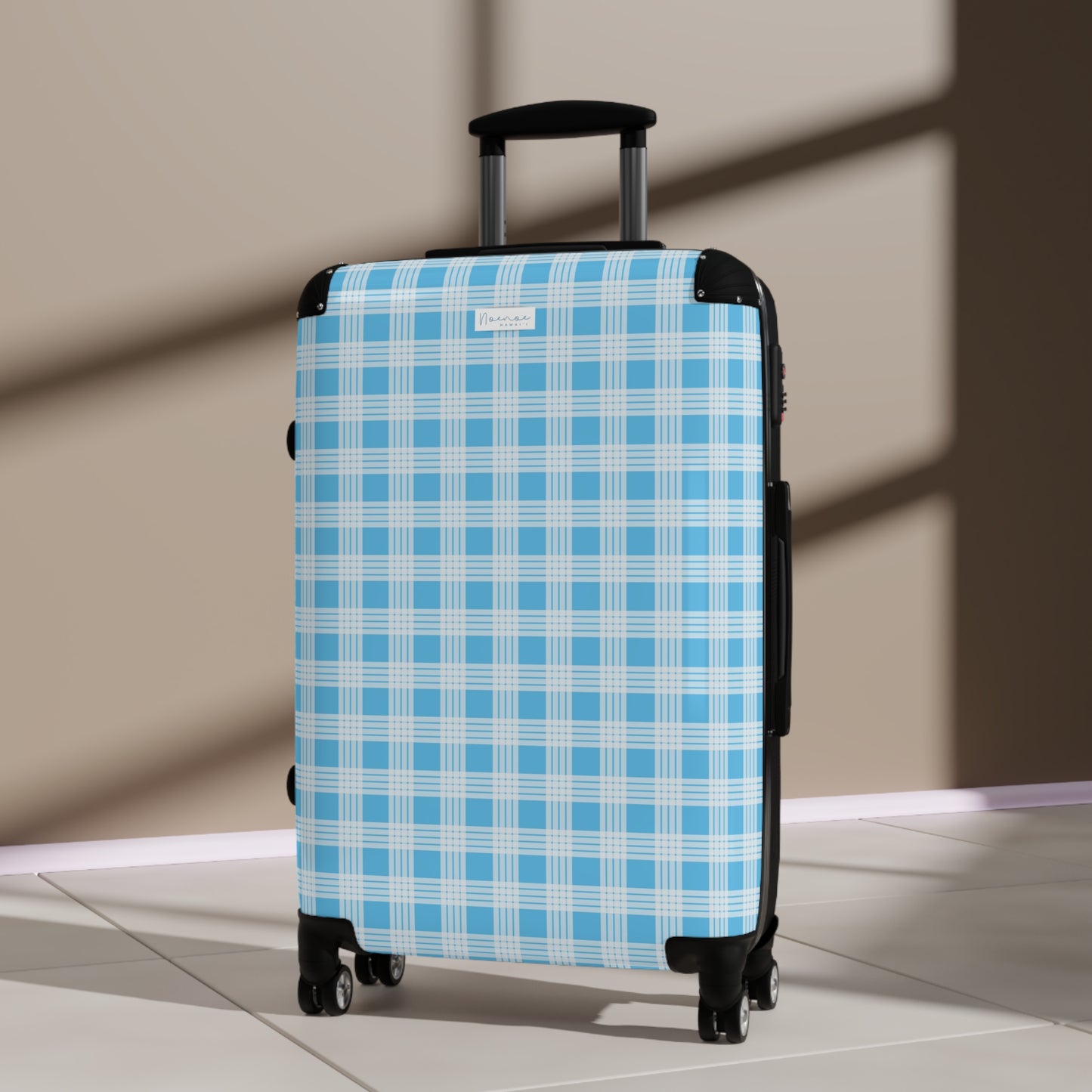 Suitcase Luggage- Blue Palaka