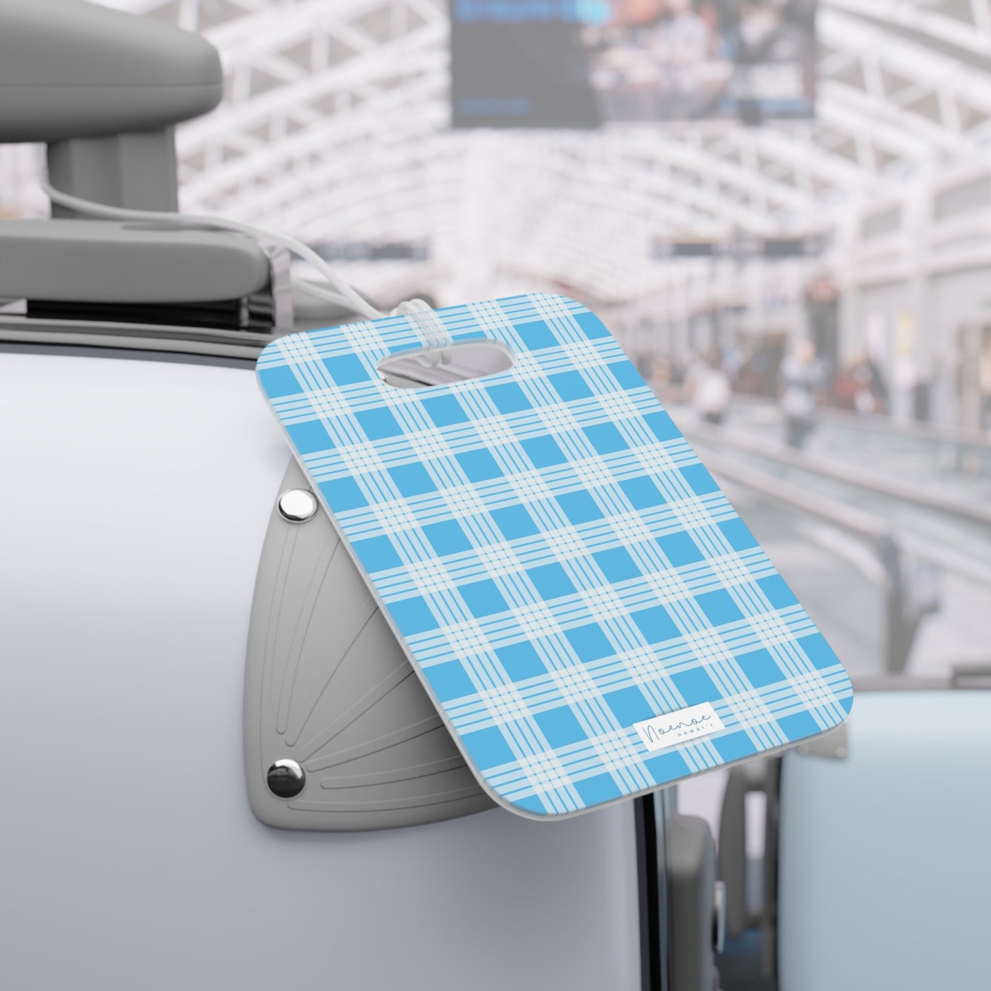 Luggage Tag- Blue Palaka