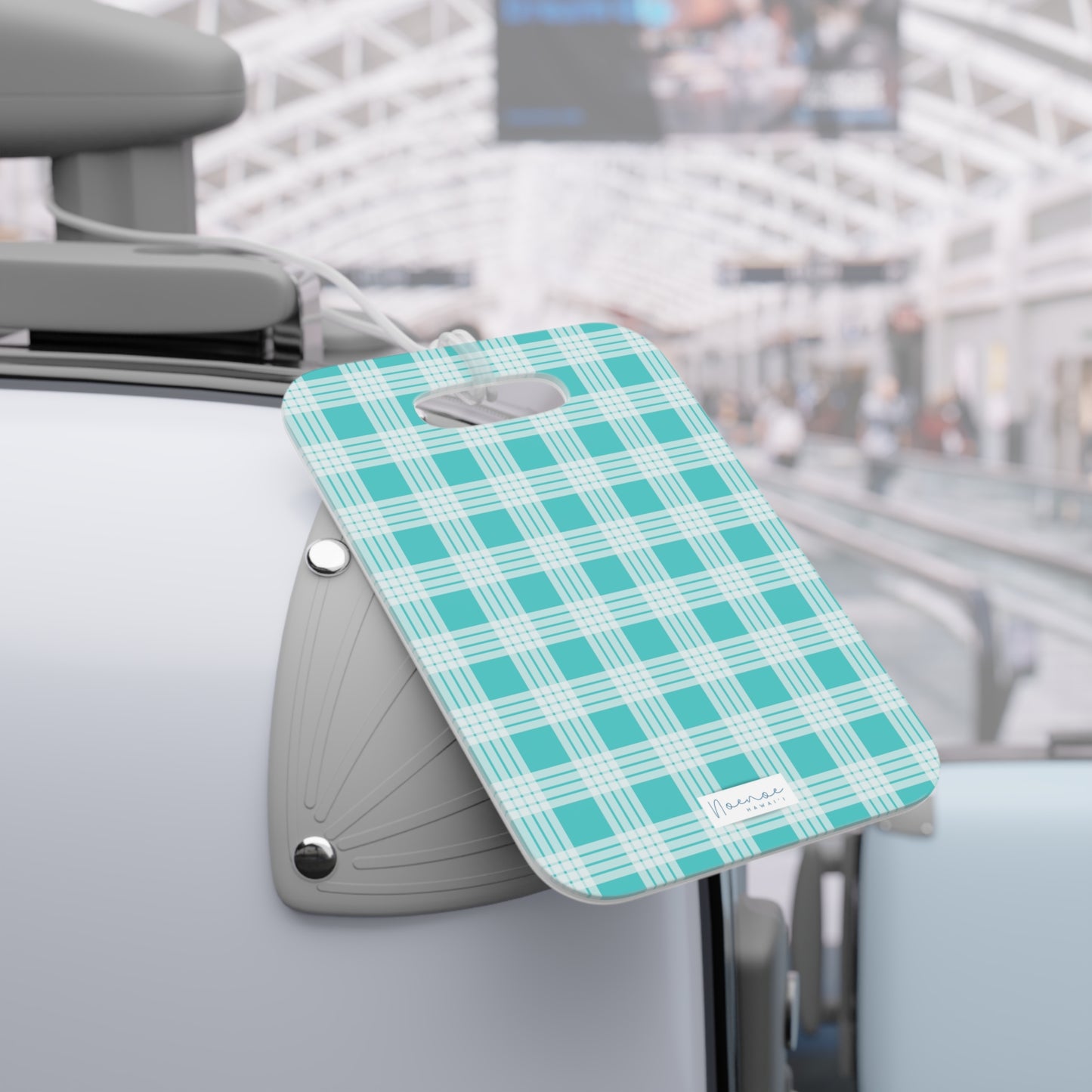 Luggage Tag- Teal Palaka