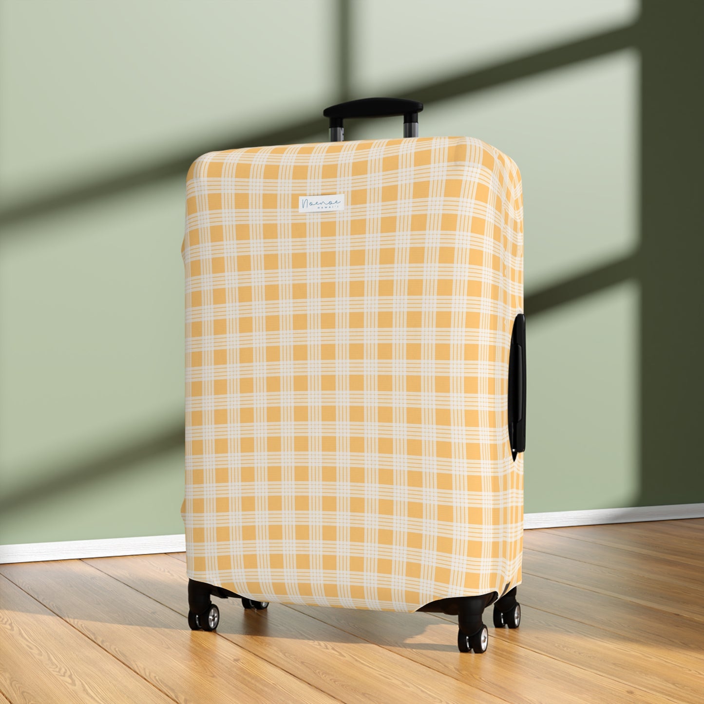 Luggage Cover- Yellow Palaka