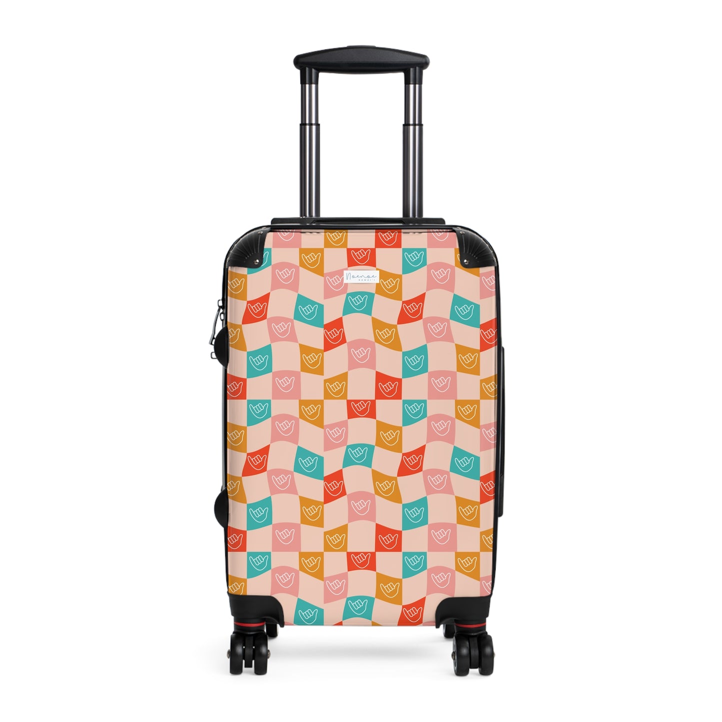 Suitcase Luggage- Checkered Shakas