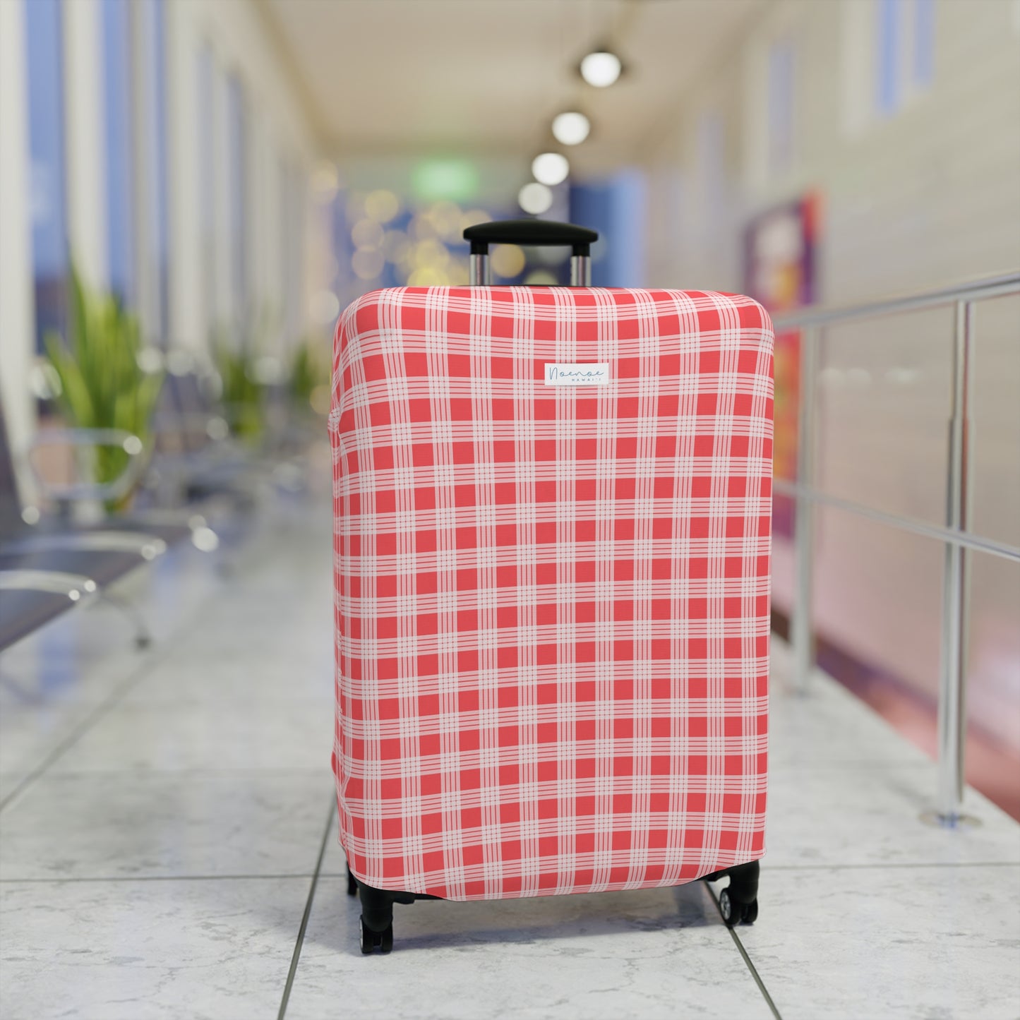 Luggage Cover- Red Palaka