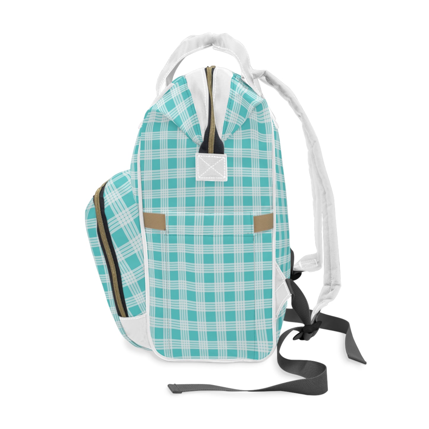 Multifunctional Backpack- Teal Palaka