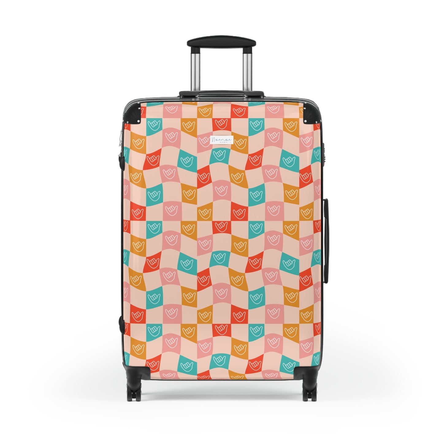 Suitcase Luggage- Checkered Shakas