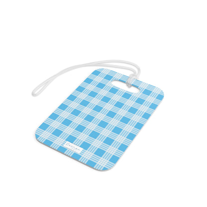 Luggage Tag- Blue Palaka
