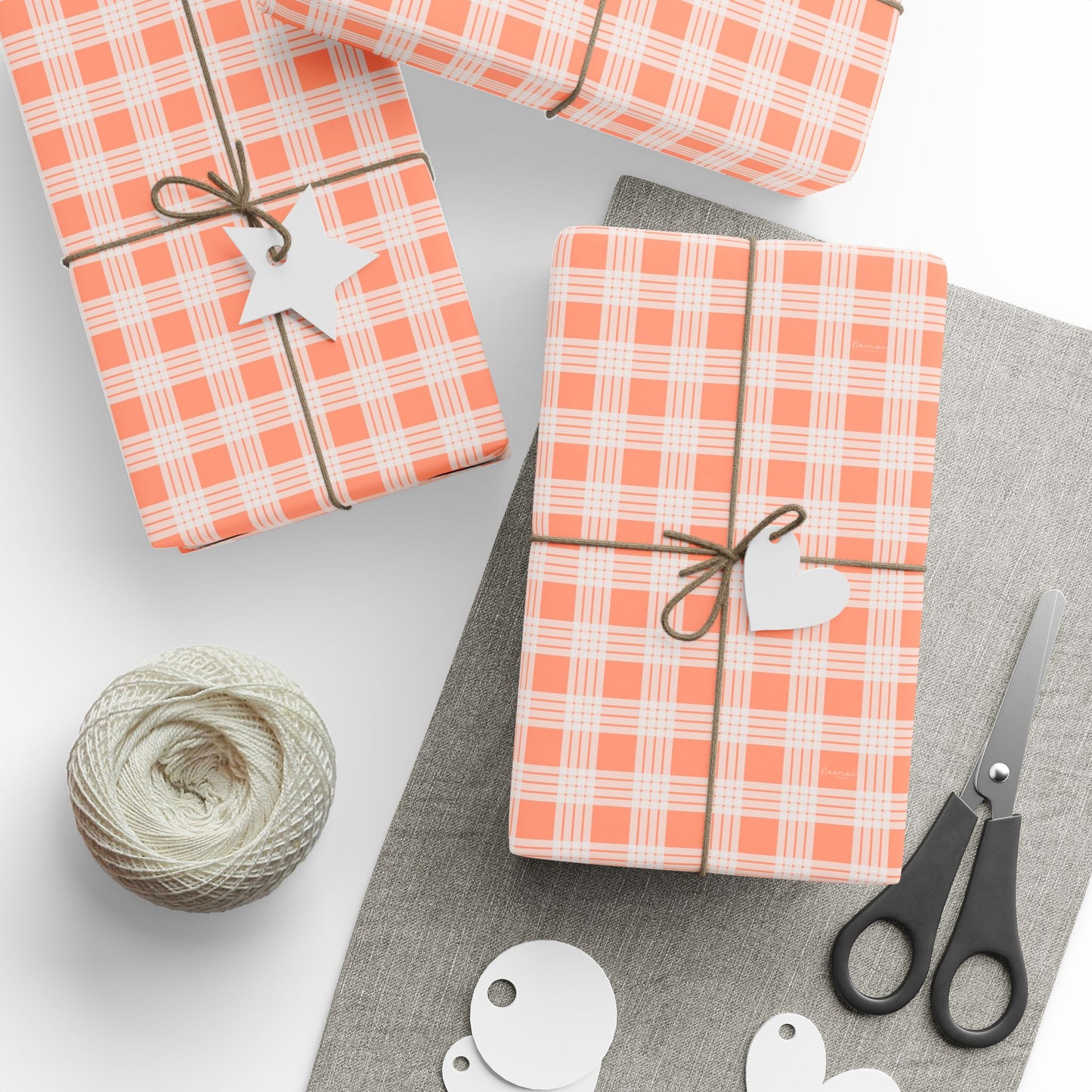 Wrapping Paper- Palaka- Orange