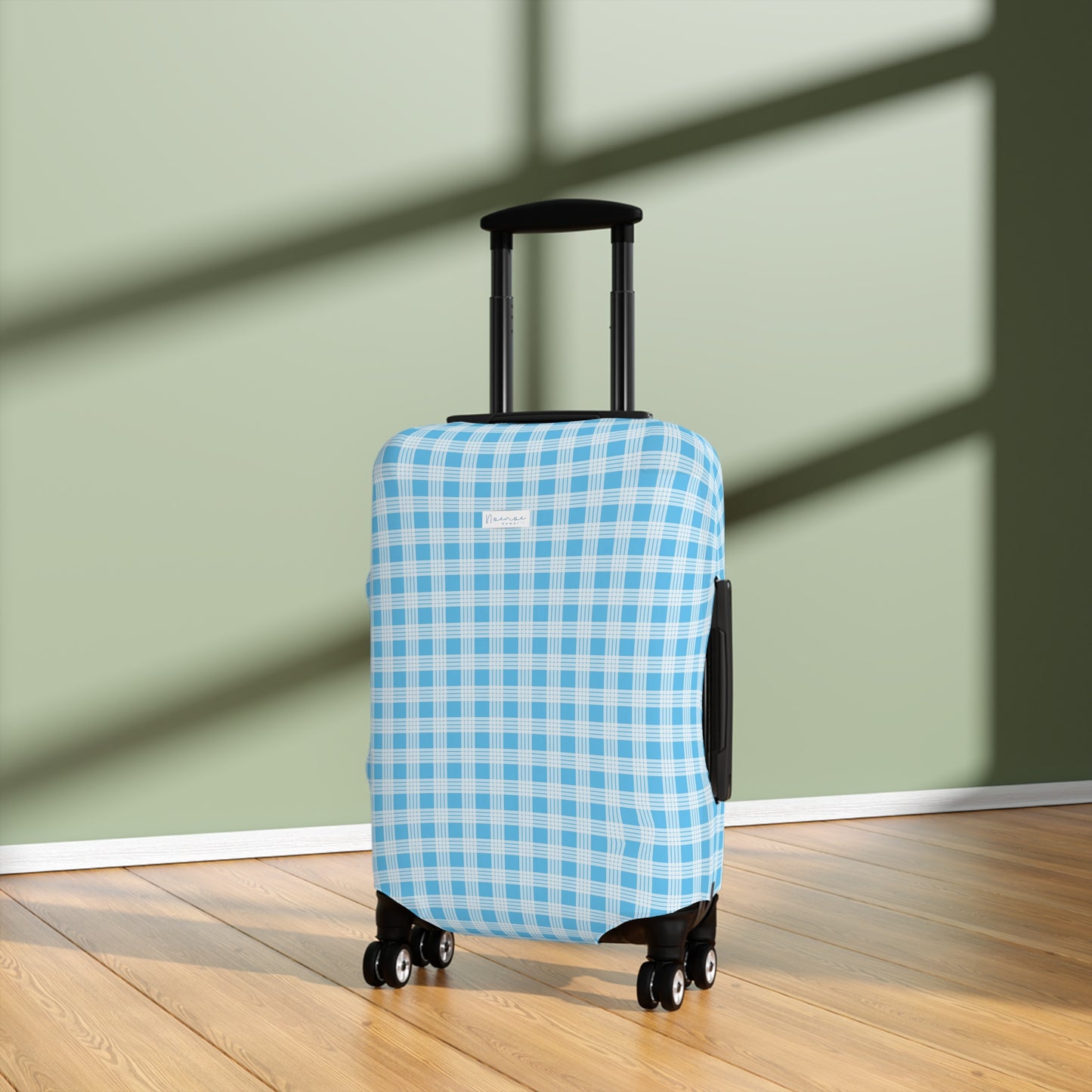 Luggage Cover- Blue Palaka