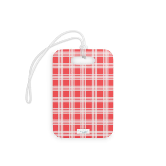 Luggage Tag- Red Palaka