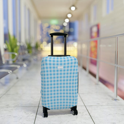 Luggage Cover- Blue Palaka