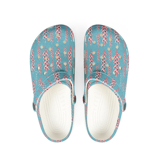 Clog Shoes- Heliconia
