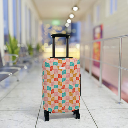 Luggage Cover- Checkered Shakas