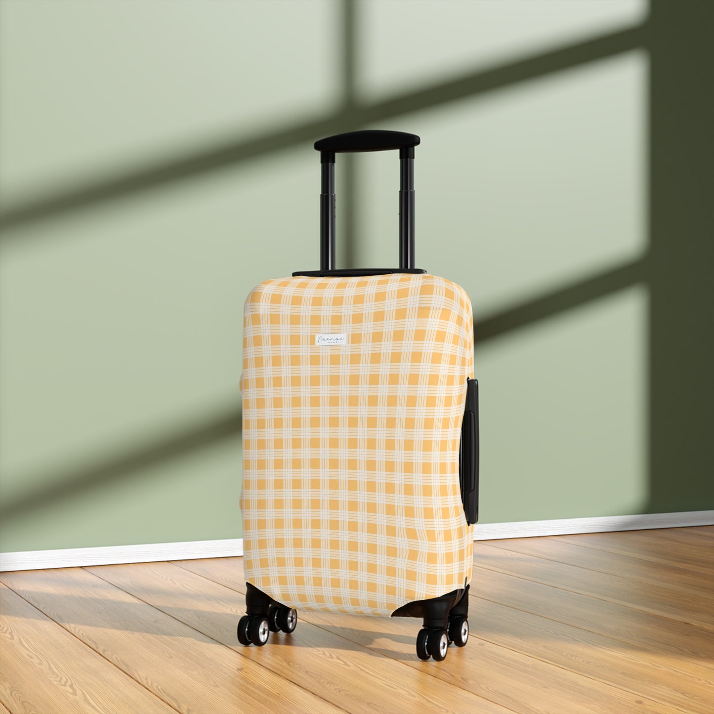 Luggage Cover- Yellow Palaka