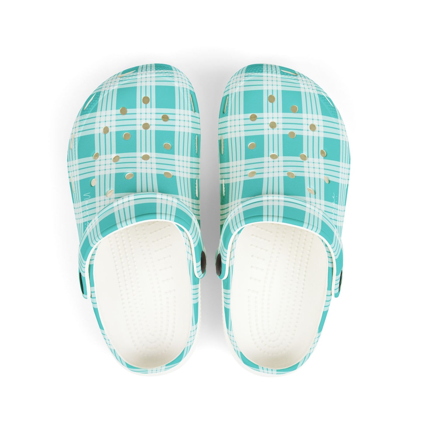 Clog Shoes- Teal Palaka- Kids