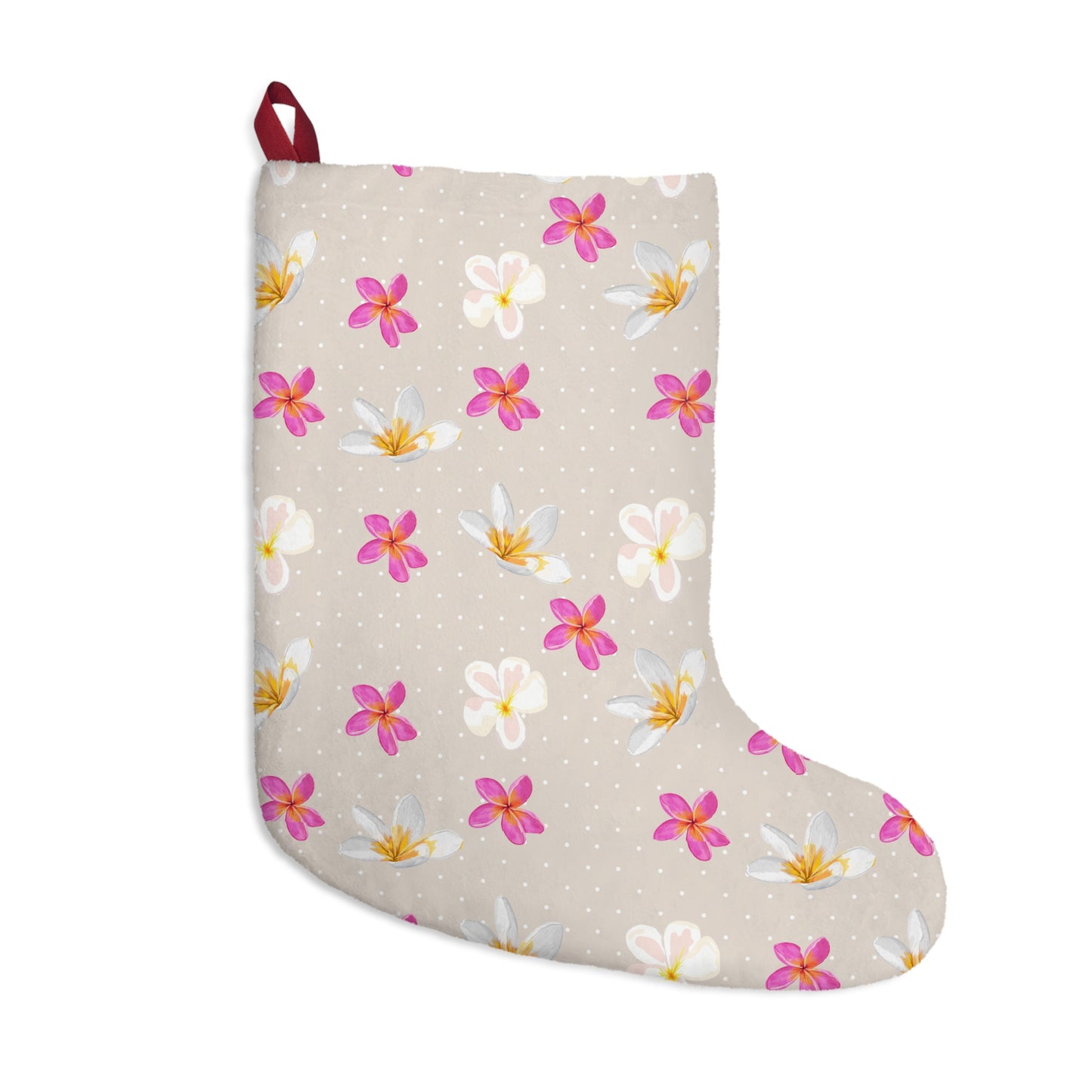 Holiday Stockings- Plumeria
