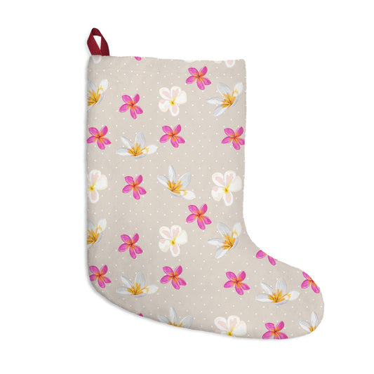 Holiday Stockings- Plumeria