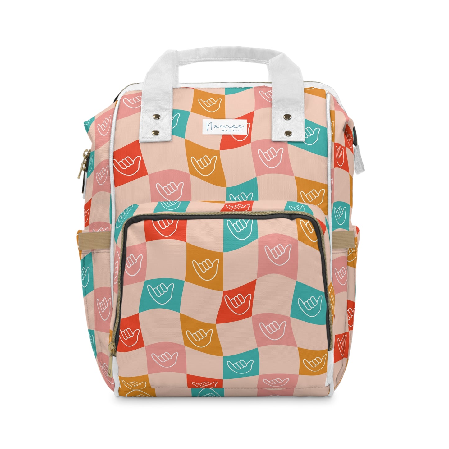 Multifunctional Backpack- Checkered Shakas