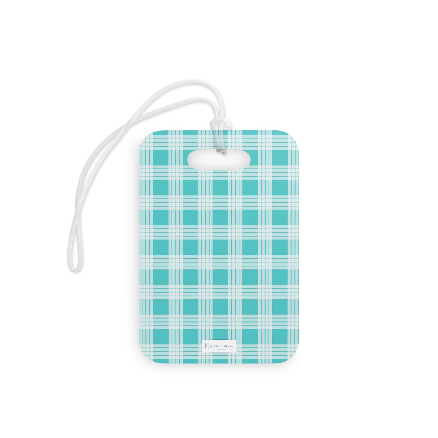 Luggage Tag- Teal Palaka