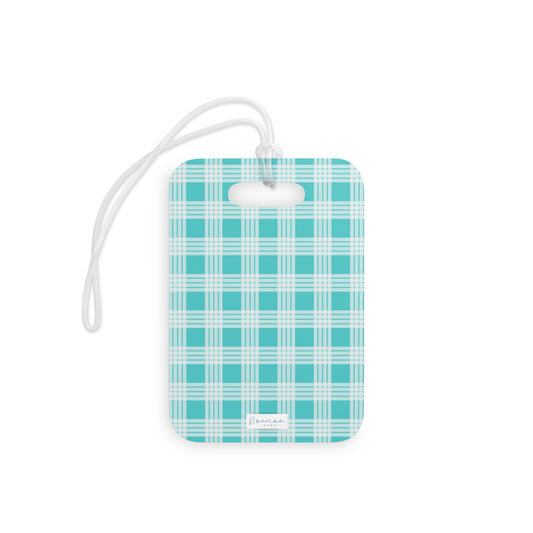 Luggage Tag- Teal Palaka