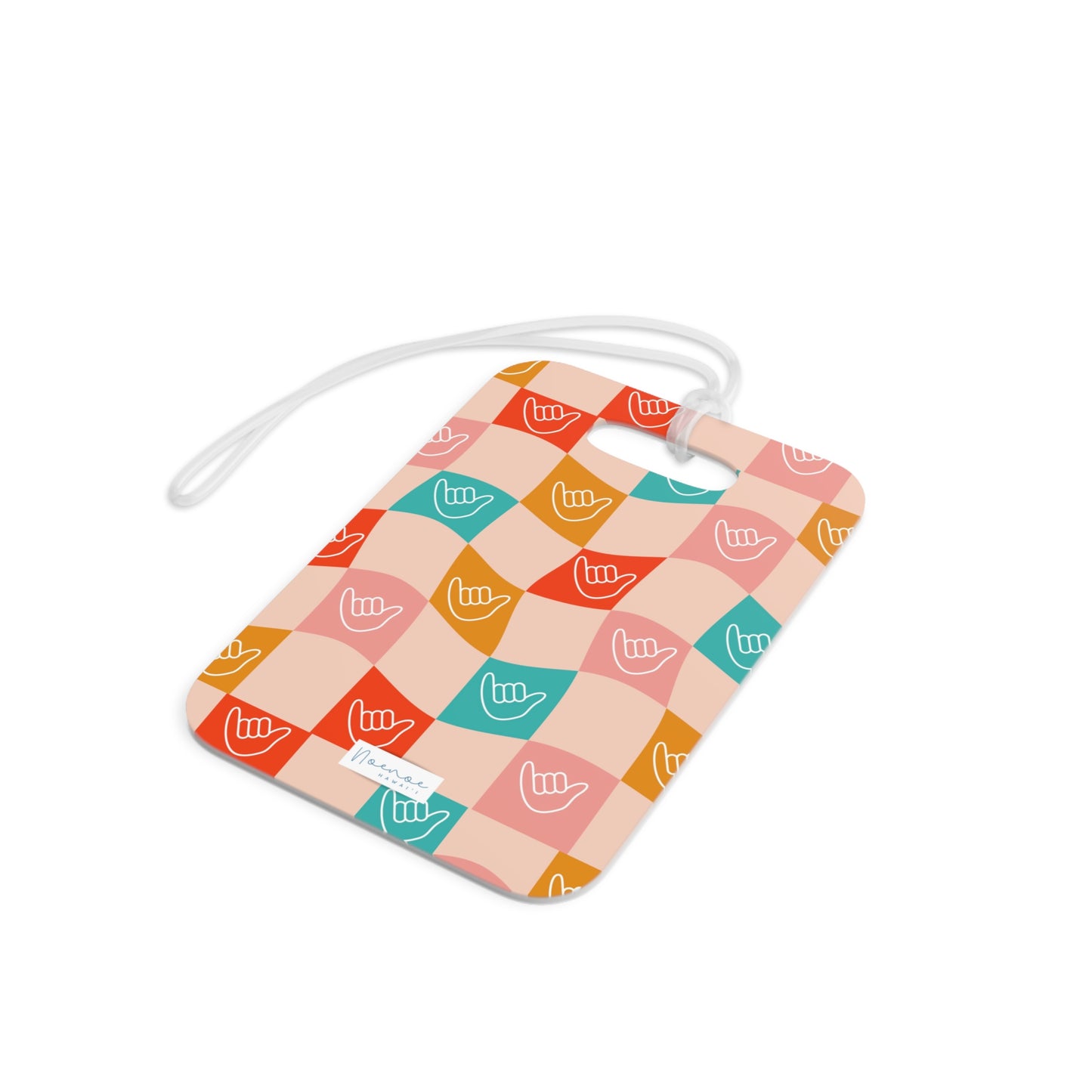 Luggage Tag- Checkered Shakas