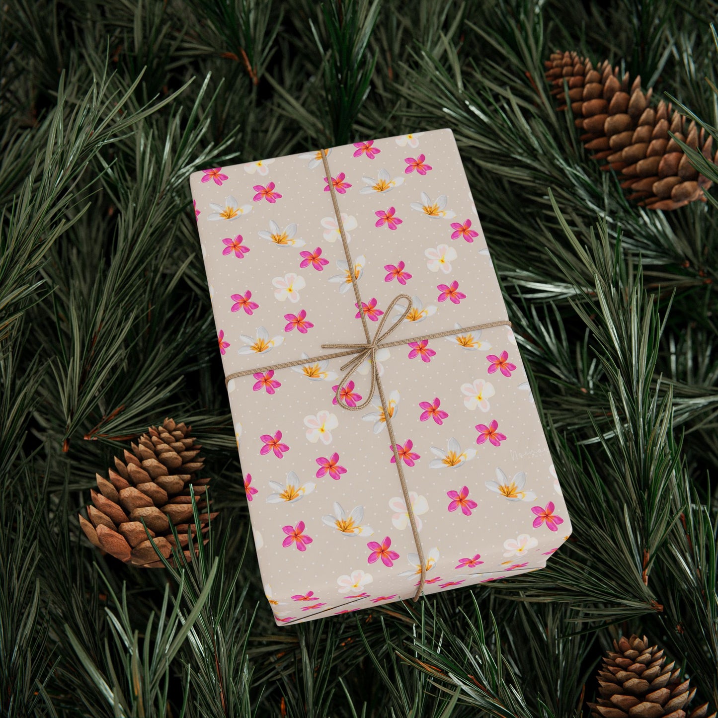 Wrapping Paper- Plumeria