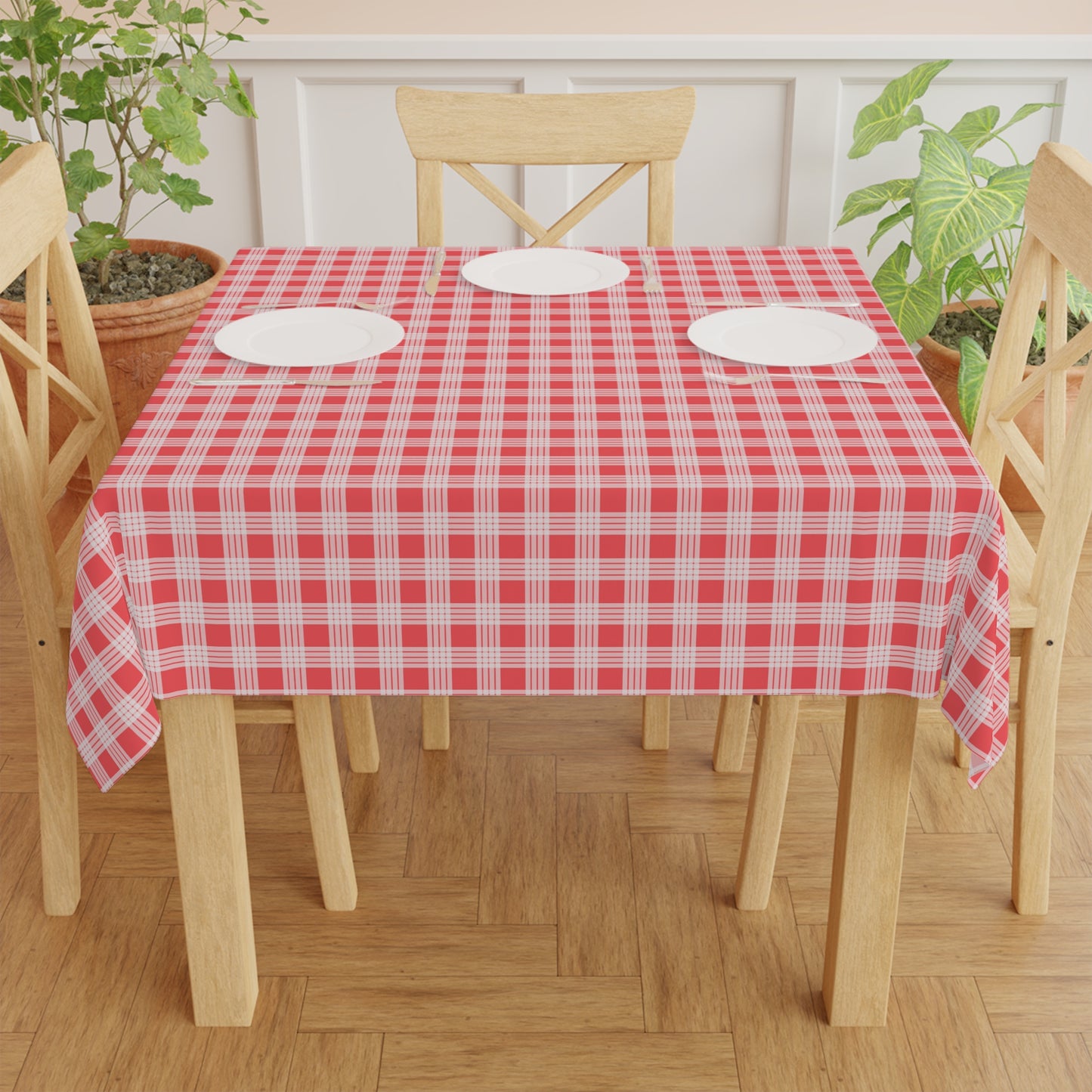 Square Tablecloth- Red Palaka