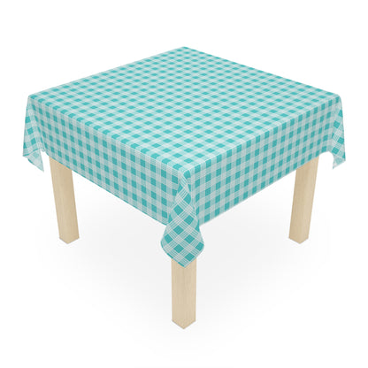 Square Tablecloth- Teal Palaka