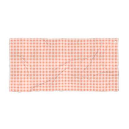 Beach Towel- Orange Palaka