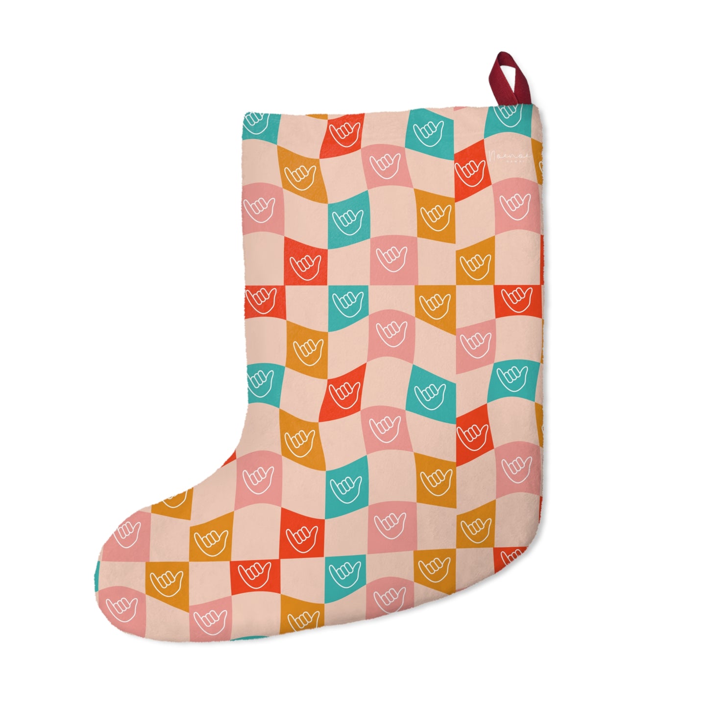 Holiday Stockings- Checkered Shakas
