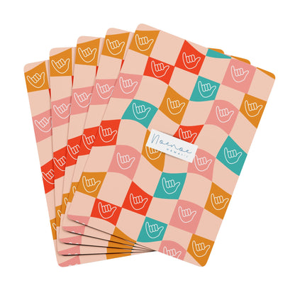 Playing Cards- Checkered Shakas