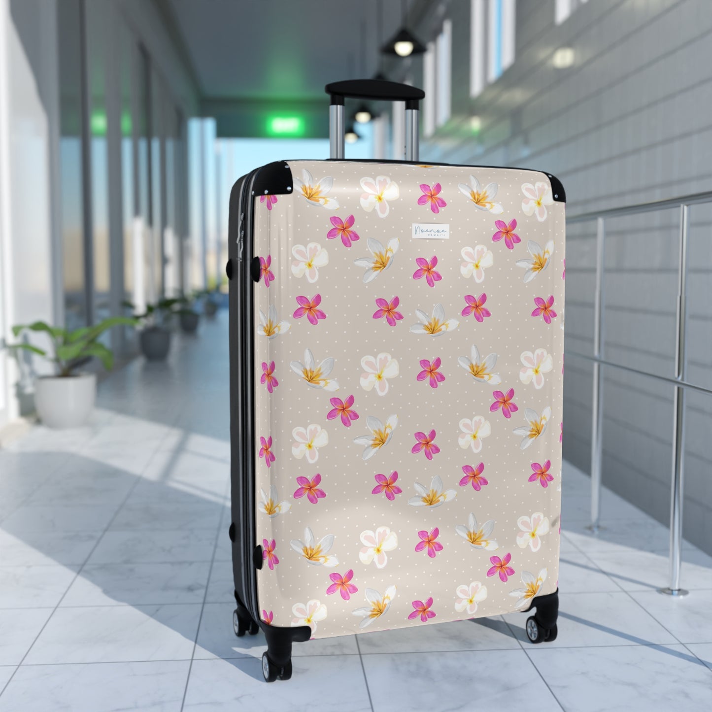 Suitcase Luggage- Plumeria