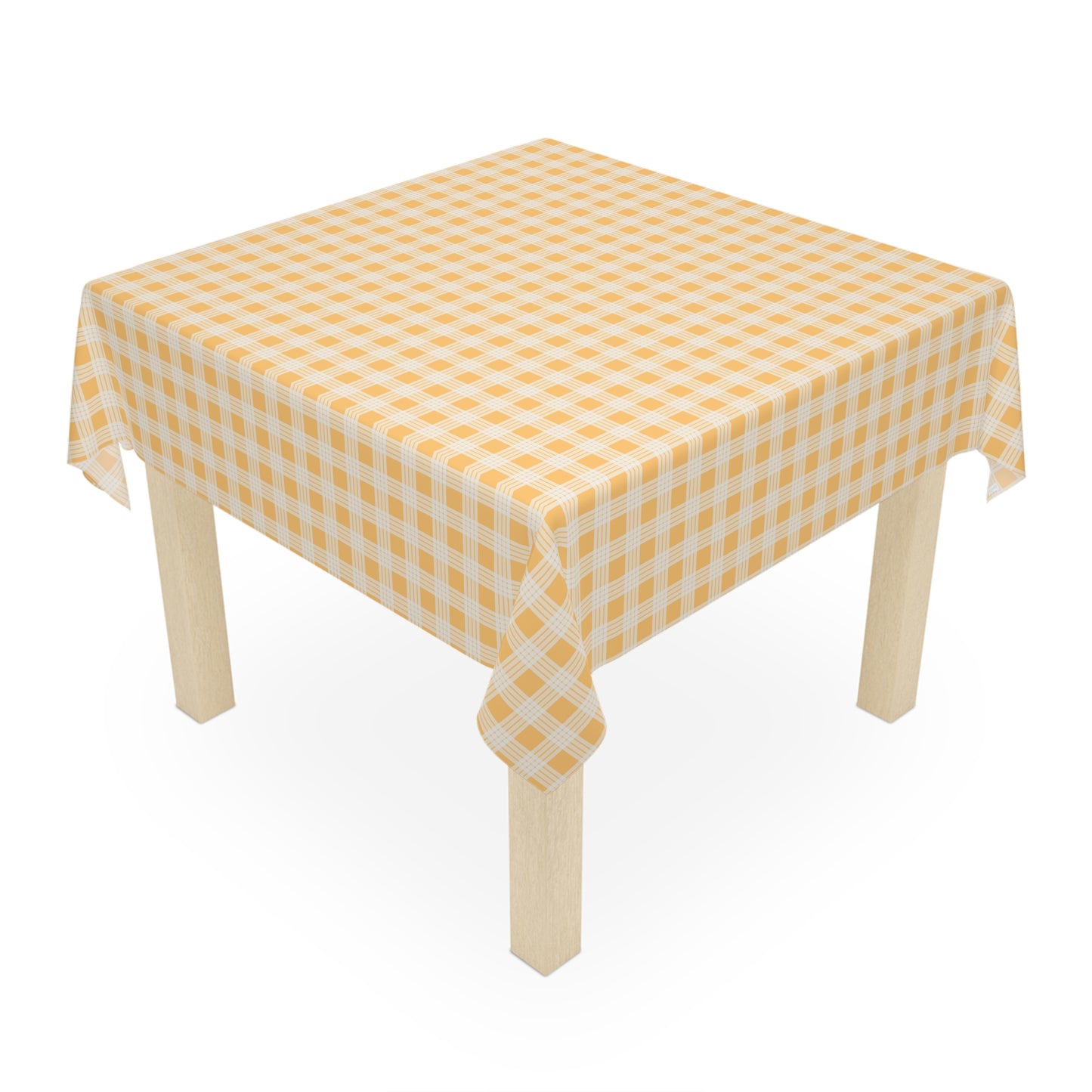 Square Tablecloth- Yellow Palaka