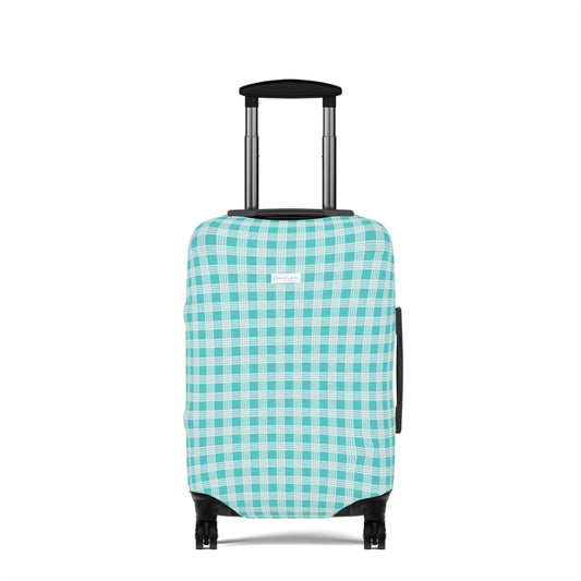 Luggage Cover- Teal Palaka