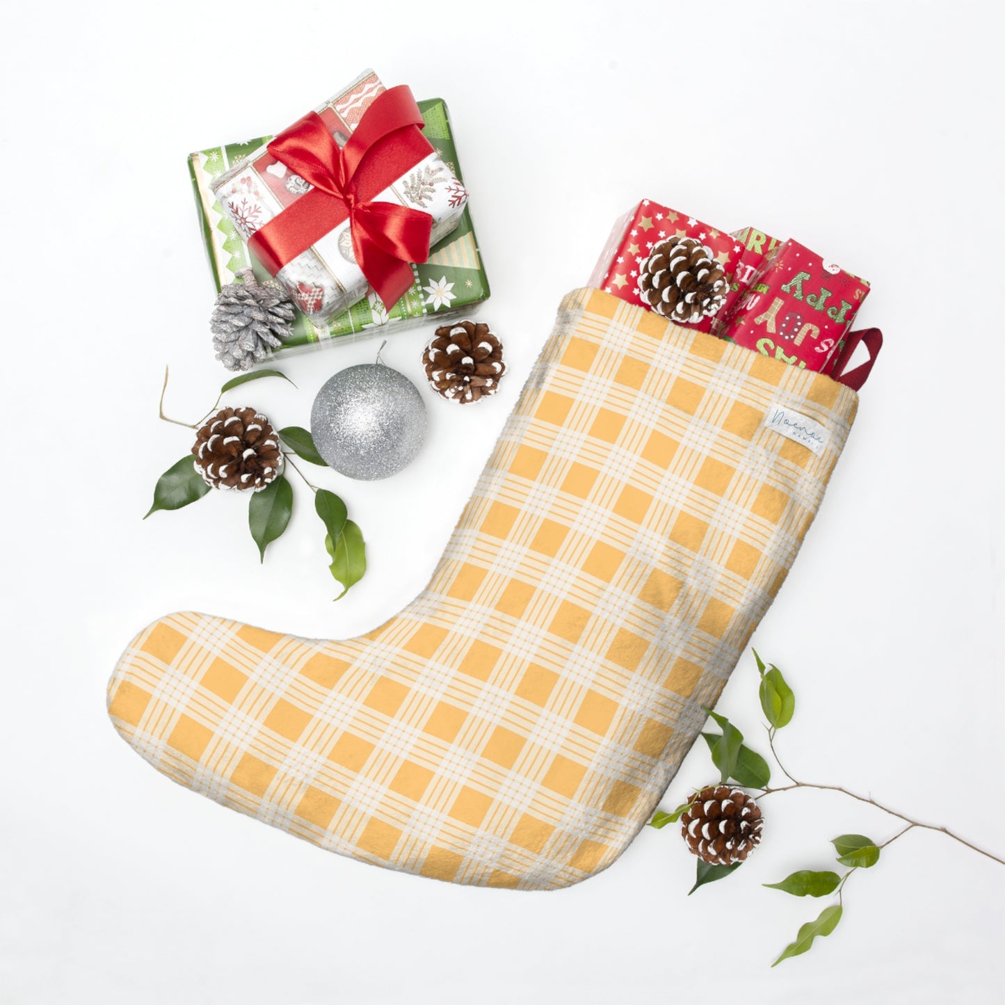 Holiday Stockings- Palaka- Yellow