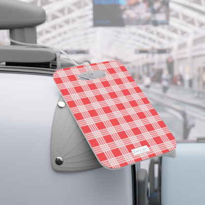 Luggage Tag- Red Palaka