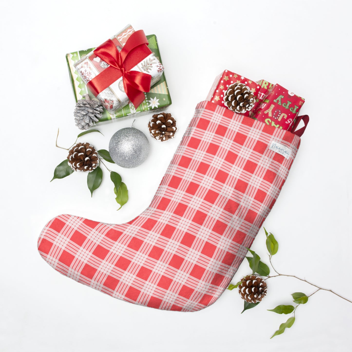 Holiday Stockings- Palaka- Red