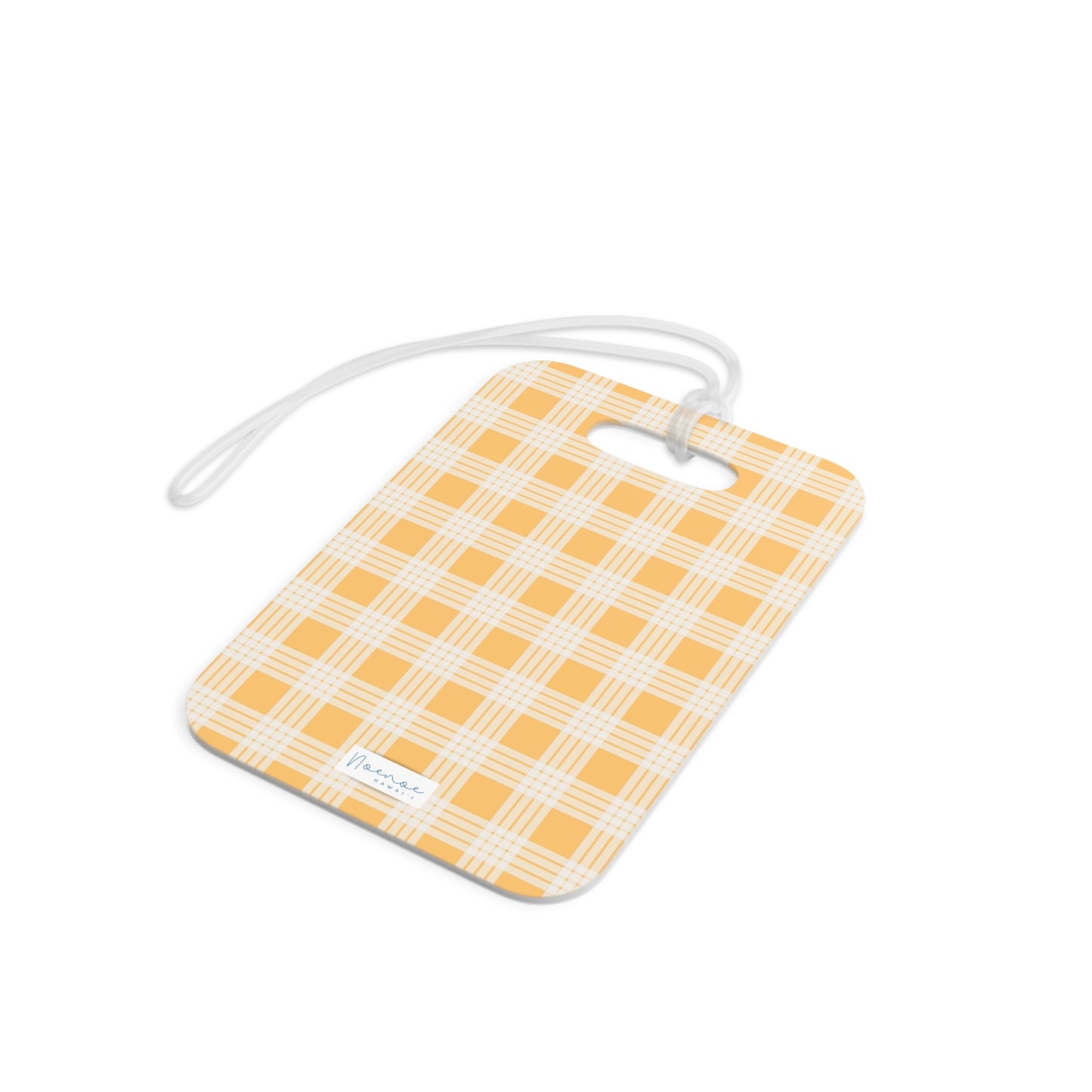 Luggage Tag- Yellow Palaka