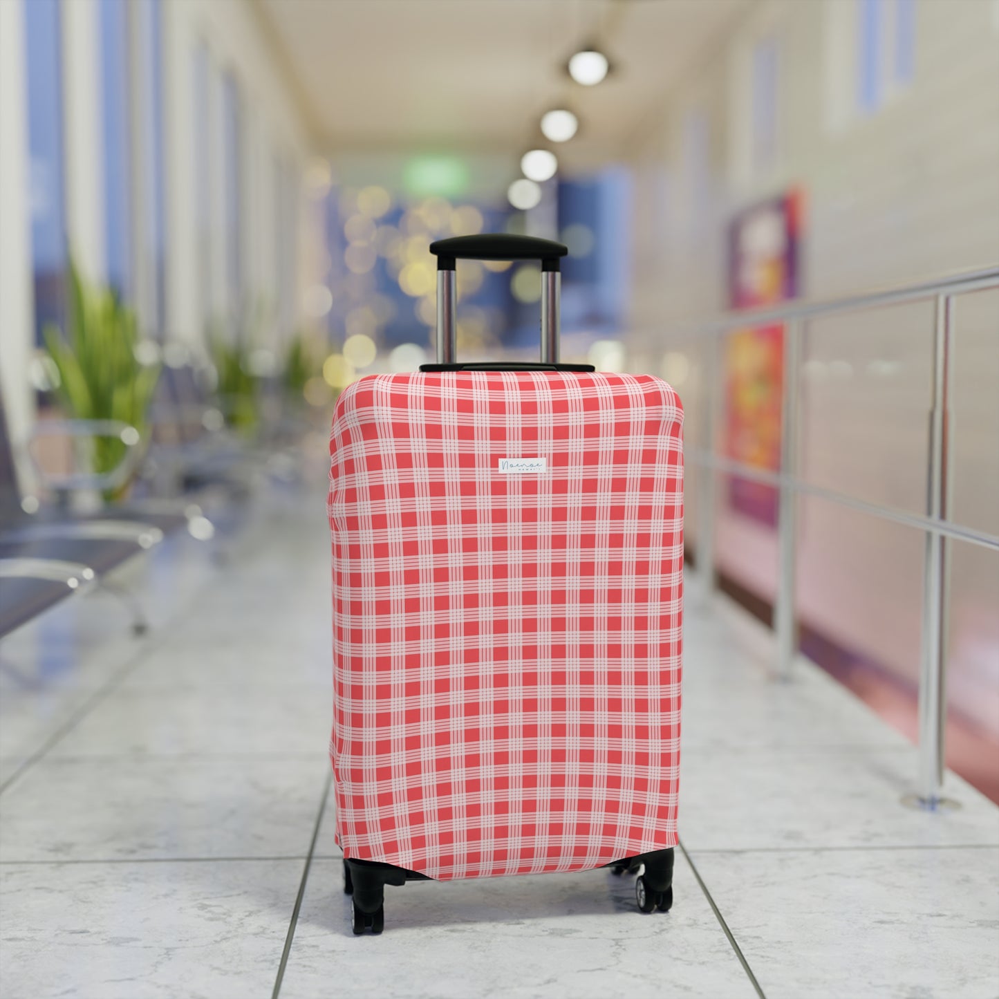 Luggage Cover- Red Palaka
