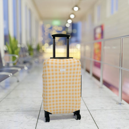 Luggage Cover- Yellow Palaka