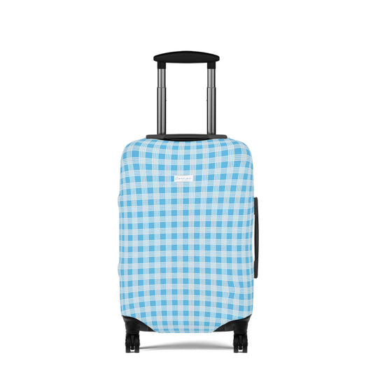 Luggage Cover- Blue Palaka