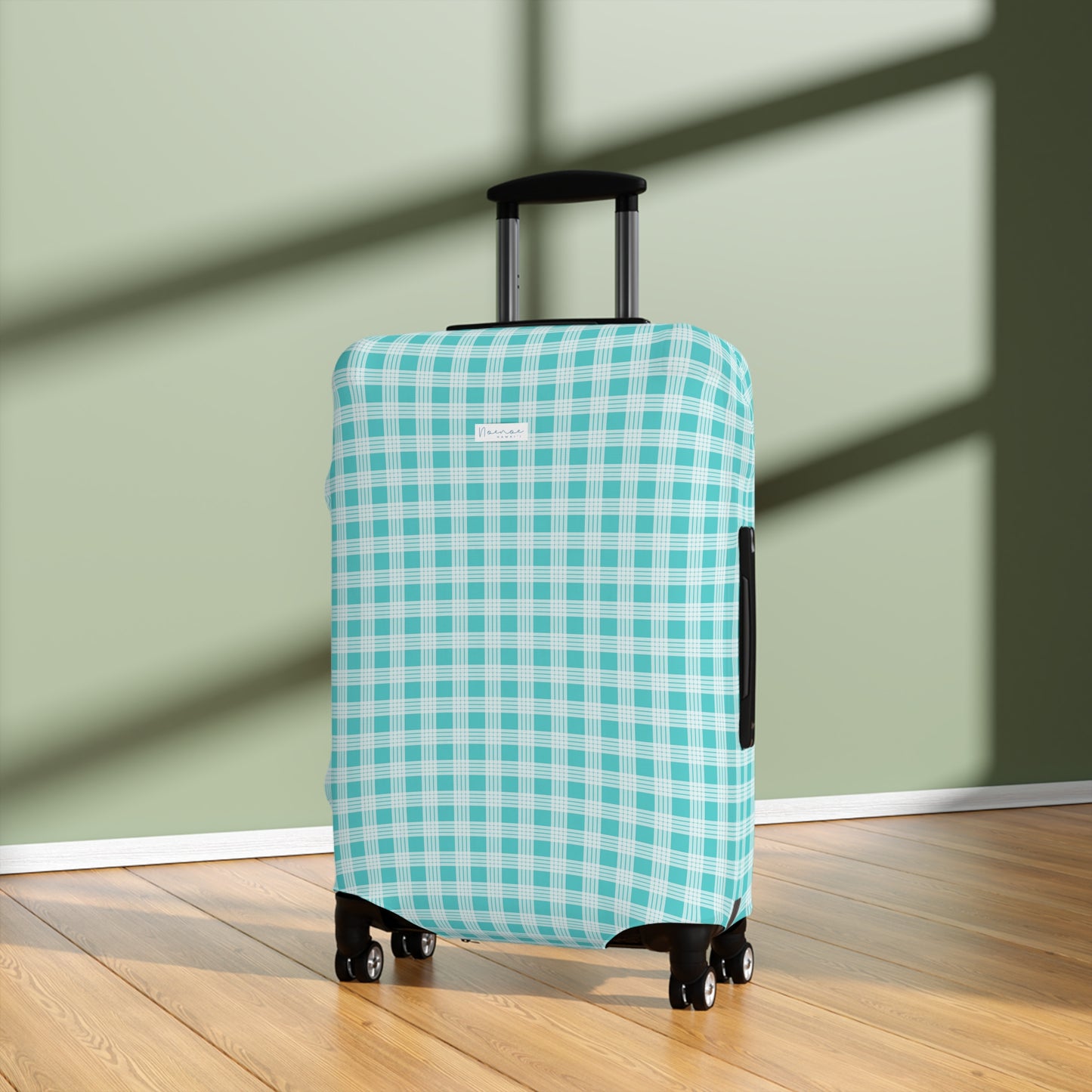 Luggage Cover- Teal Palaka