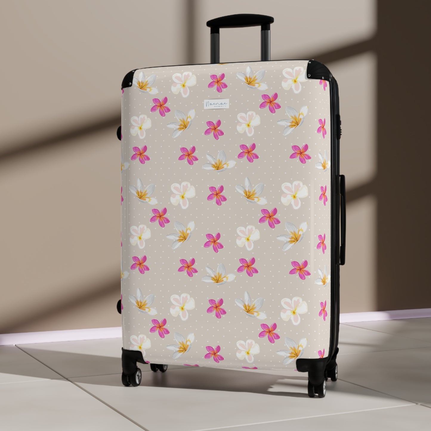 Suitcase Luggage- Plumeria