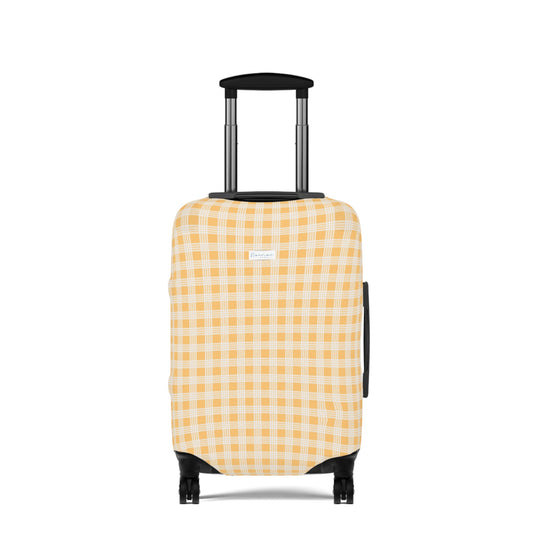 Luggage Cover- Yellow Palaka