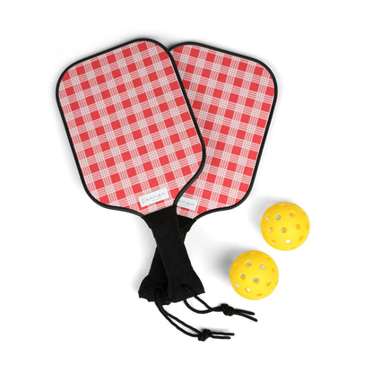 Pickleball Kit- Red Palaka